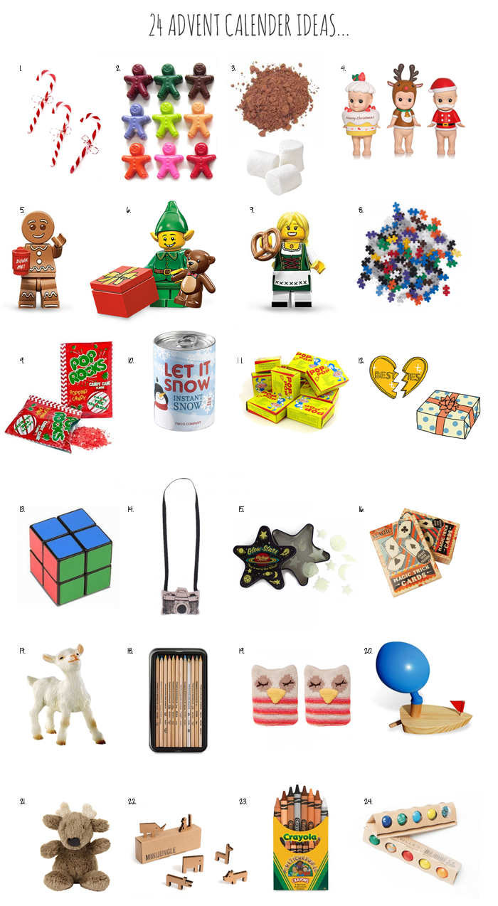 small toys for advent calendar