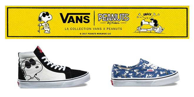 vans peanuts collection 2017